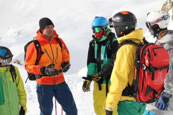 Freerideausbildung für Jugendliche im Schnalstal / Südtirol