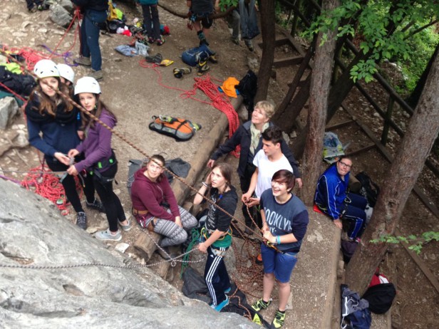 Bergerlebnis: Klettern am Muro dell'Asino