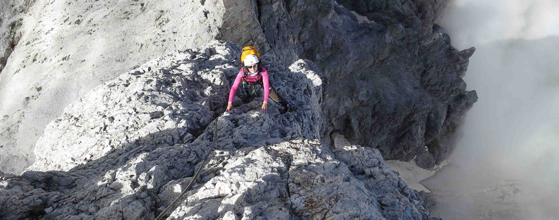Bergerlebnisse: Klettern in Südtirol und den Dolomiten