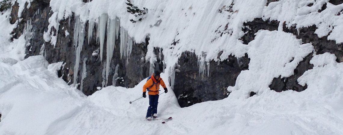 Freeriden Marmolada / Bergführer Südtirol