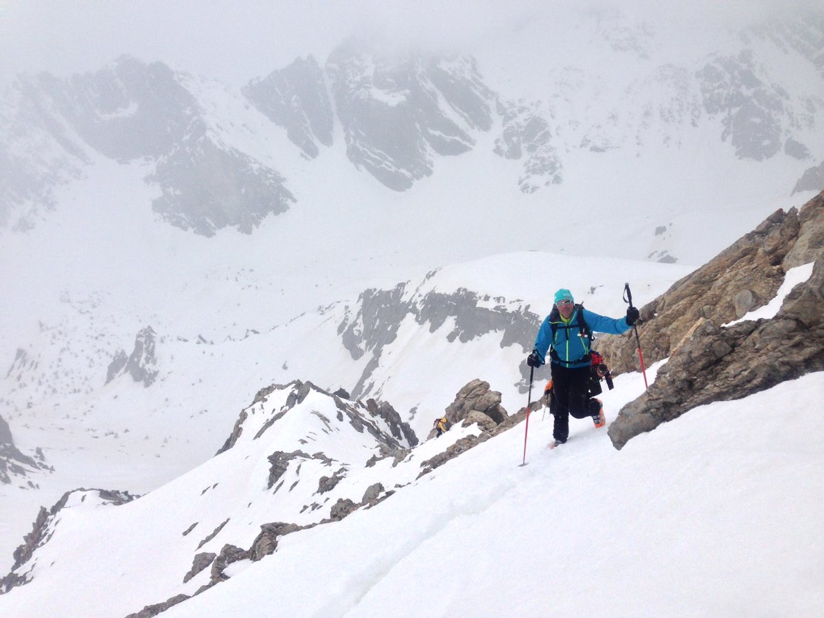 Skitouren Valmaira / Aufstieg zum Monte Freid