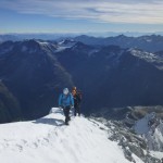 Hochtour Ortler Hintergrat: Ausstieg