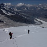 Hochtour Dufourspitze / Grenzgletscher